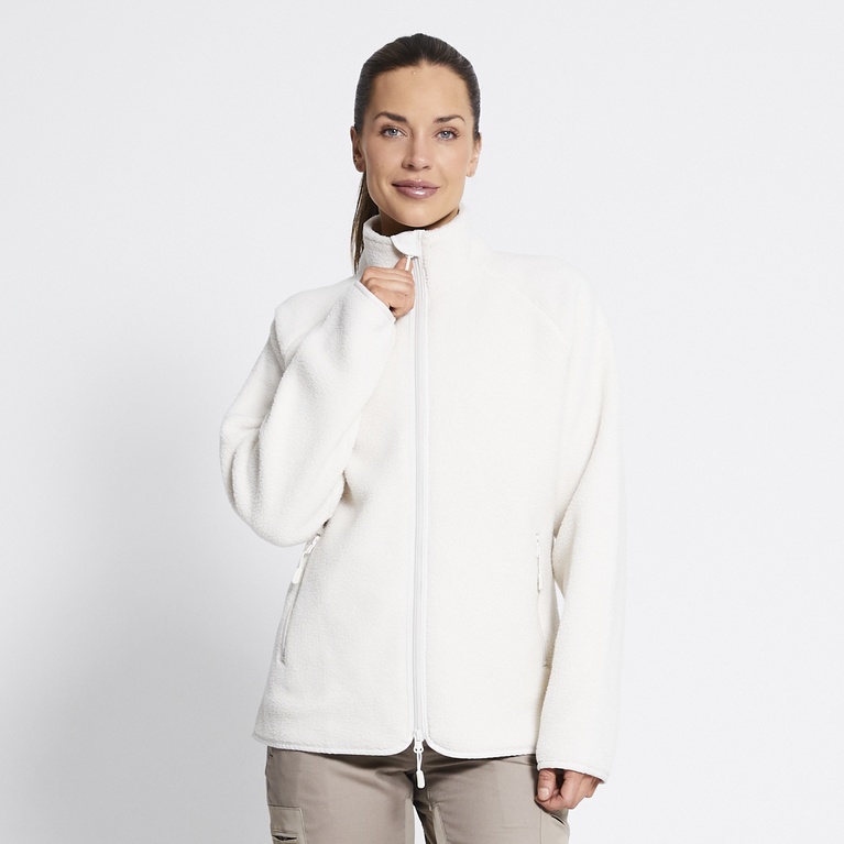 Pile jacket "Valla"  Ivory